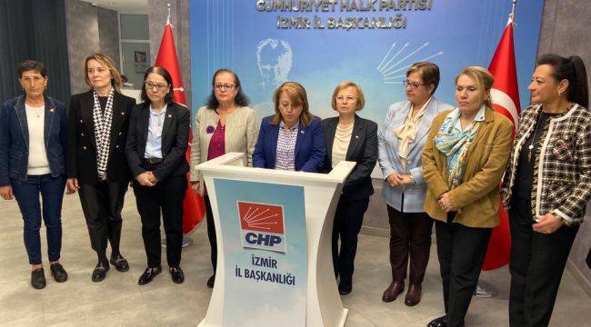 CHP İzmir'in Kadınlarından 93. Yıl Basın Açıklaması