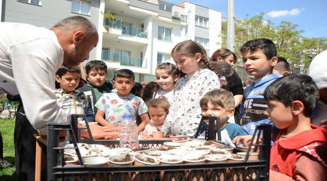 Sakin Mahalle Etkinliklerinde Çocuklar Toprakla Buluştu