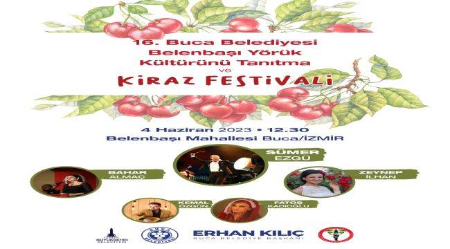 Buca Kiraz Festivali'ne hazır