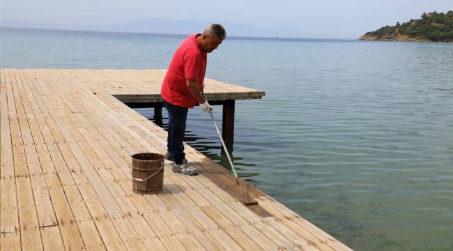 Menderes Plajlarında Tadilat Zamanı