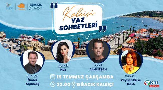 Kaleiçi’nde ‘’Yaz Sohbetleri’’ başlıyor