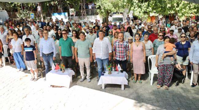 Menderes’te ki Zeybek Şenliği’nde Akbelen Unutulmadı