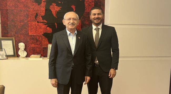 Foça Belediye Başkanı Kılıçdaroğlu’nu ziyaret etti