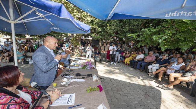 Başkan Soyer Karaburun Bilim Kongresi’nde konuştu