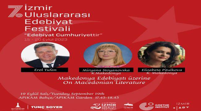 İzmir Edebiyat Festivali ünlü yazarları ağırlıyor