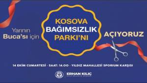 Buca'da Kosova Bağımsızlık Parkı açılıyor