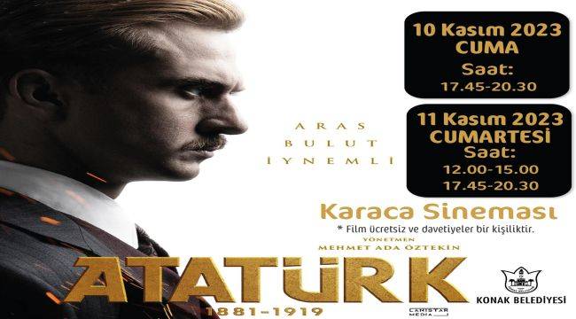 Konak Belediyesi’nden Atatürk Filmi