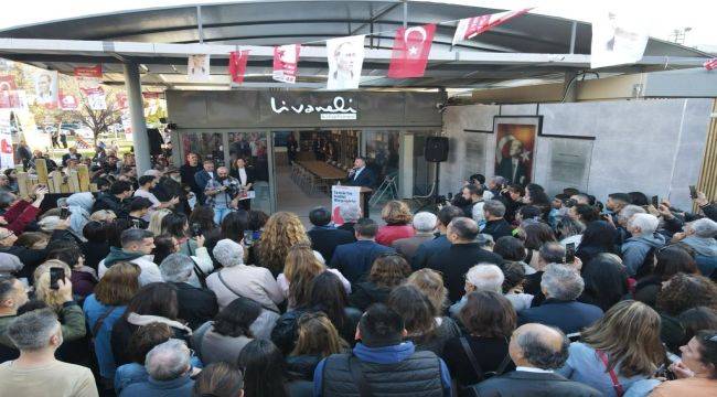 Bayraklı Livaneli Kütüphanesi açıldı