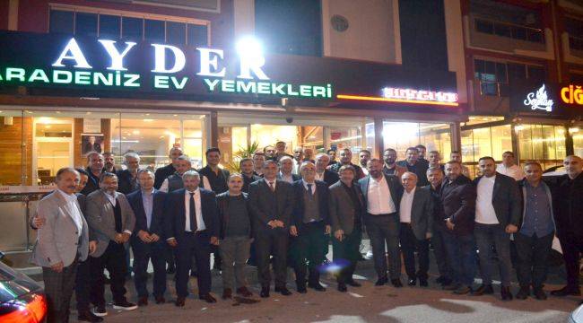 İzmir'de yaşayan Trabzonlular'ın hamsi buluşması
