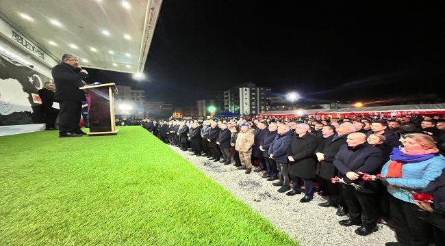 Başkan Soyer Osmaniye'de anma törenlerine katıldı
