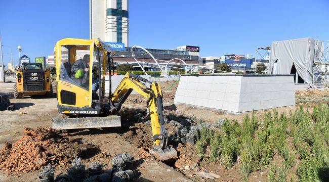 Narlıdere Metrosu çiçek açıyor 