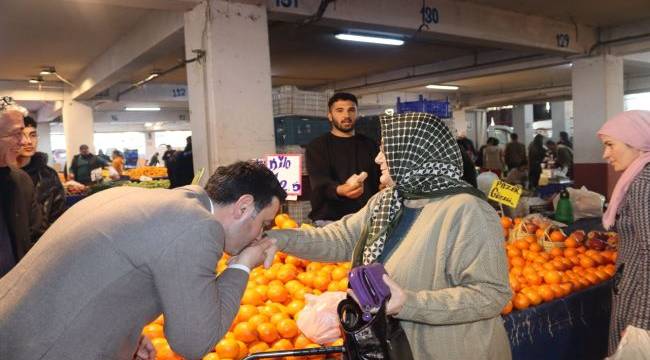 “Sosyal projelerle yanınızda olacağız”