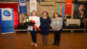 Azerbaycan Kadınları baharı Başkan Mutlu’yla karşıladı