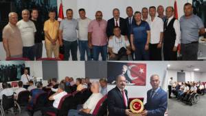 Ali Tilkici izmir şubesini ziyaret etti 