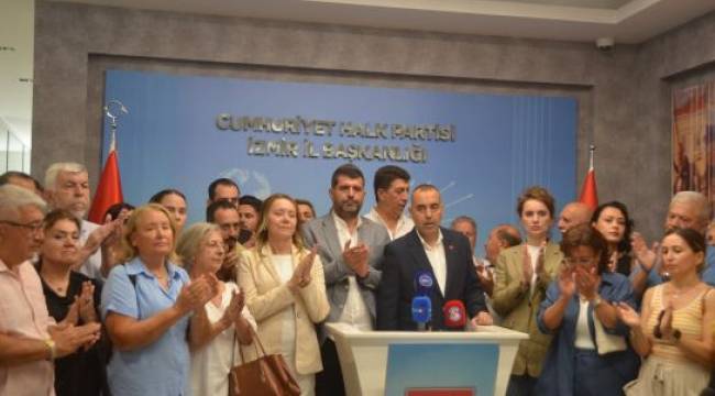 CHP İl Başkanlığı’nda tepkiler devam ediyor