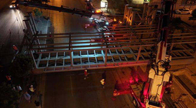 Yeni Girne Caddesi yayalar için daha güvenli oluyor