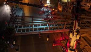 Yeni Girne Caddesi yayalar için daha güvenli oluyor