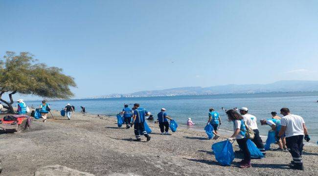 Çakalburnu Lagünü’nde çevre temizliği
