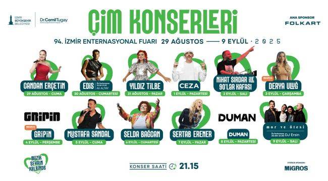 Çim Konserleri’nin ilk konuğu Candan Erçetin