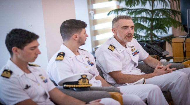 İtalyan Donanması heyetinden Başkan Tugay’a ziyaret 