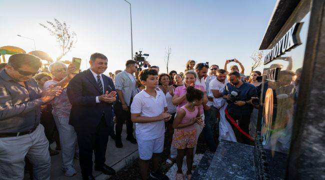Yenilenen Recep Doyuk Parkı açıldı
