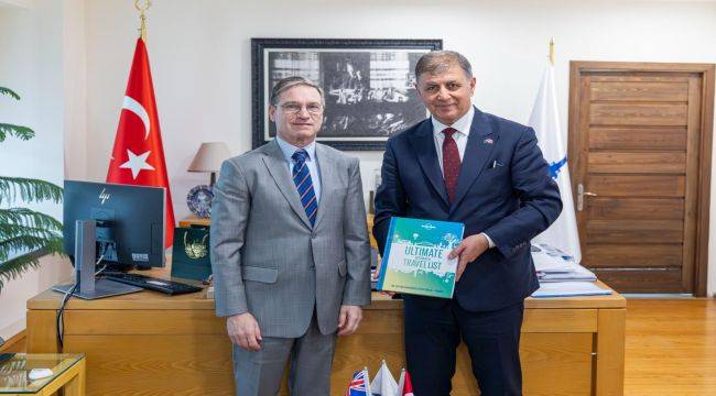 Avustralya Başkonsolosu’ndan Başkan Tugay’a ziyaret