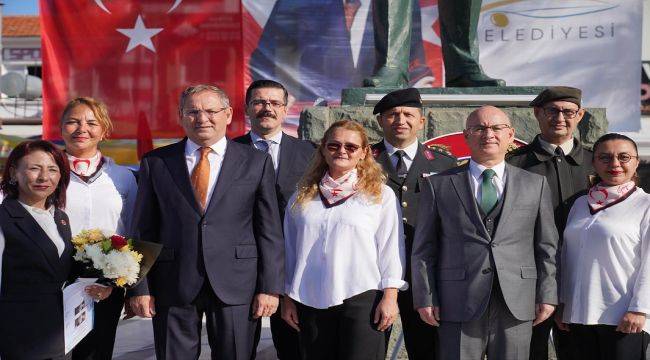 Ayvalık'ta Muhtarlar Günü kutlandı
