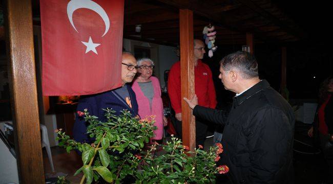 Başkan Tugay Foça’da incelemelerde bulundu