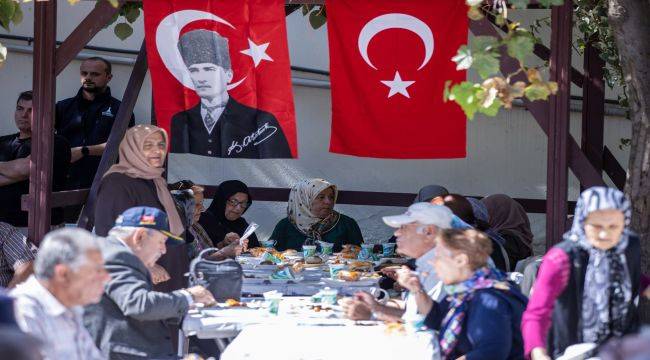 Başkan Tugay gazilerle buluştu