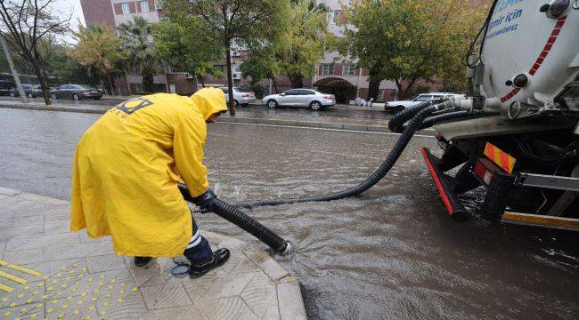 İzmir’de yağış alarmı