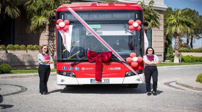 Kadın Şoförlerin Kullandığı Bu Otobüsler Enerjisini Rüzgar ve Güneşten Alacak