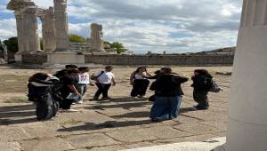 Pergamon Antik Kenti’nde dil becerilerini geliştirdiler