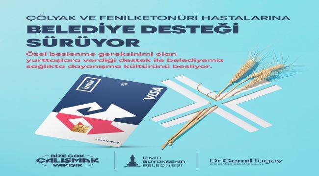 Büyükşehir'den çölyak ve fenilketonüri hastalarına büyük destek