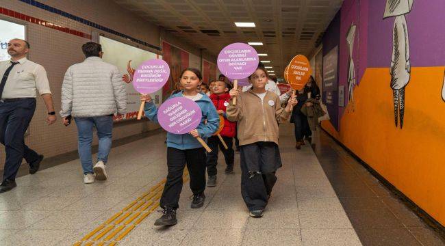 İzmir’de çocukların sesi var