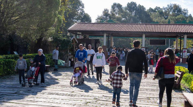 İzmir Doğal Yaşam Parkı’na ziyaretçi akını