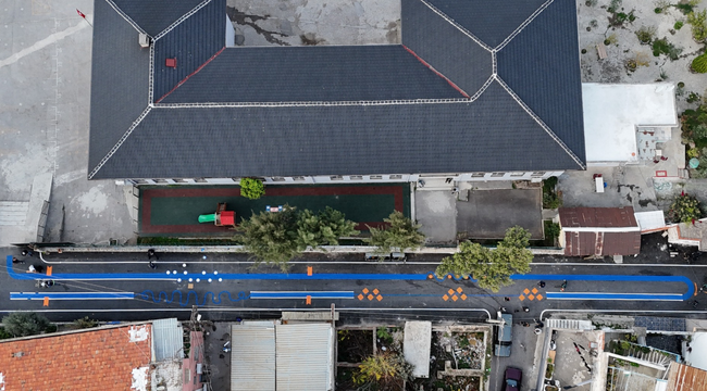 Konak’ta okul yolu renkli, çocuklar mutlu