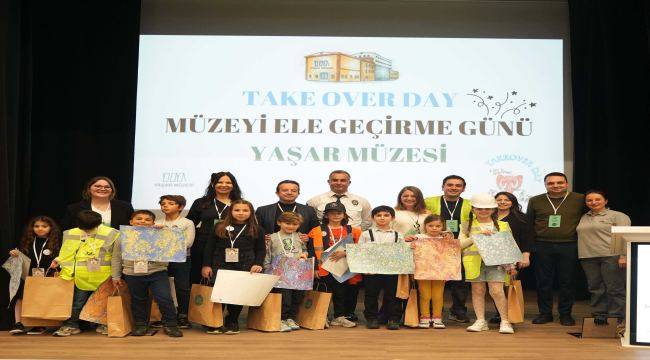 Müzeyi Ele Geçirme Günü’nde Yaşar Müzesi’nin Yönetimini Çocuklar Devraldı