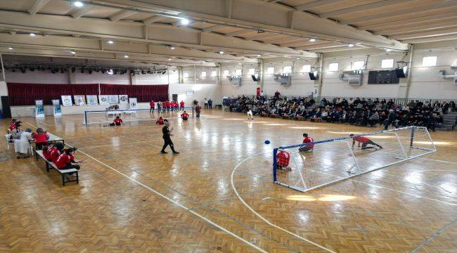 3 Aralık Dünya Engelliler Günü’nde Çiğli’de Golbol Turnuvası