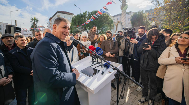 Başkan Tugay, “Dara düşen herkes bilsin ki, onlar için çalışan insanlar var”