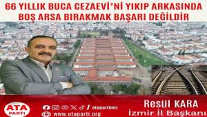 Buca’da 66 Yıllık Mirasın Yok Edilmesi “Başarı” Olarak Gösterilemez