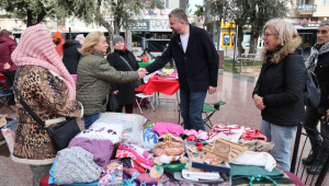 Buca’da dayanışma ve alışveriş bir arada