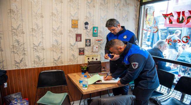 Karşıyaka Zabıtası’ndan işgal denetimi