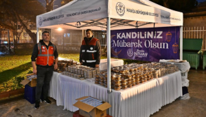 Manisa Büyükşehir’den Regaip Kandili İkramı