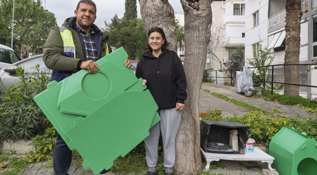 Başkan Tugay söz verdi, kediler sıcak yuvalarına kavuştu