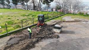 Öğrenciler tatilde, Konak Belediyesi ekipleri iş başında