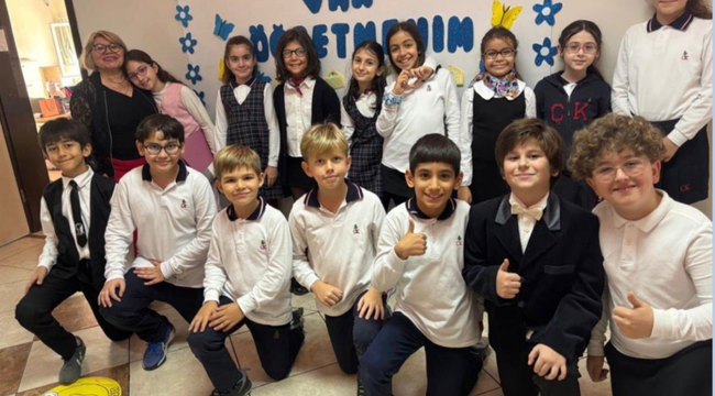 Çamlıbahçe’nin Minik Kalemlerinden Büyük Bir Eser