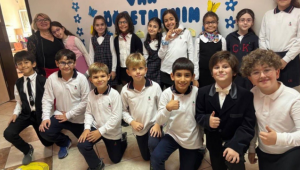 Çamlıbahçe’nin Minik Kalemlerinden Büyük Bir Eser