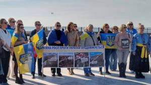 İzmirli Ukraynalılar Savaşın 4. Yılında Gündoğdu’dan Ses Yükseltti