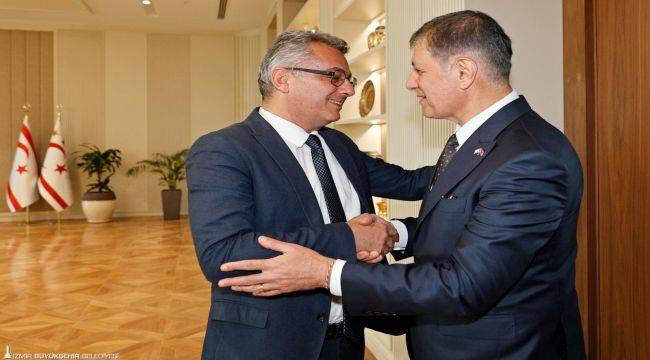 Başkan Tugay’dan KKTC’de iş birliği hamlesi: Lefkoşa’ya spor parkı desteği