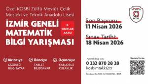 KOSBİ Zülfü Mevlüt Çelik MTAL’de matematik heyecanı